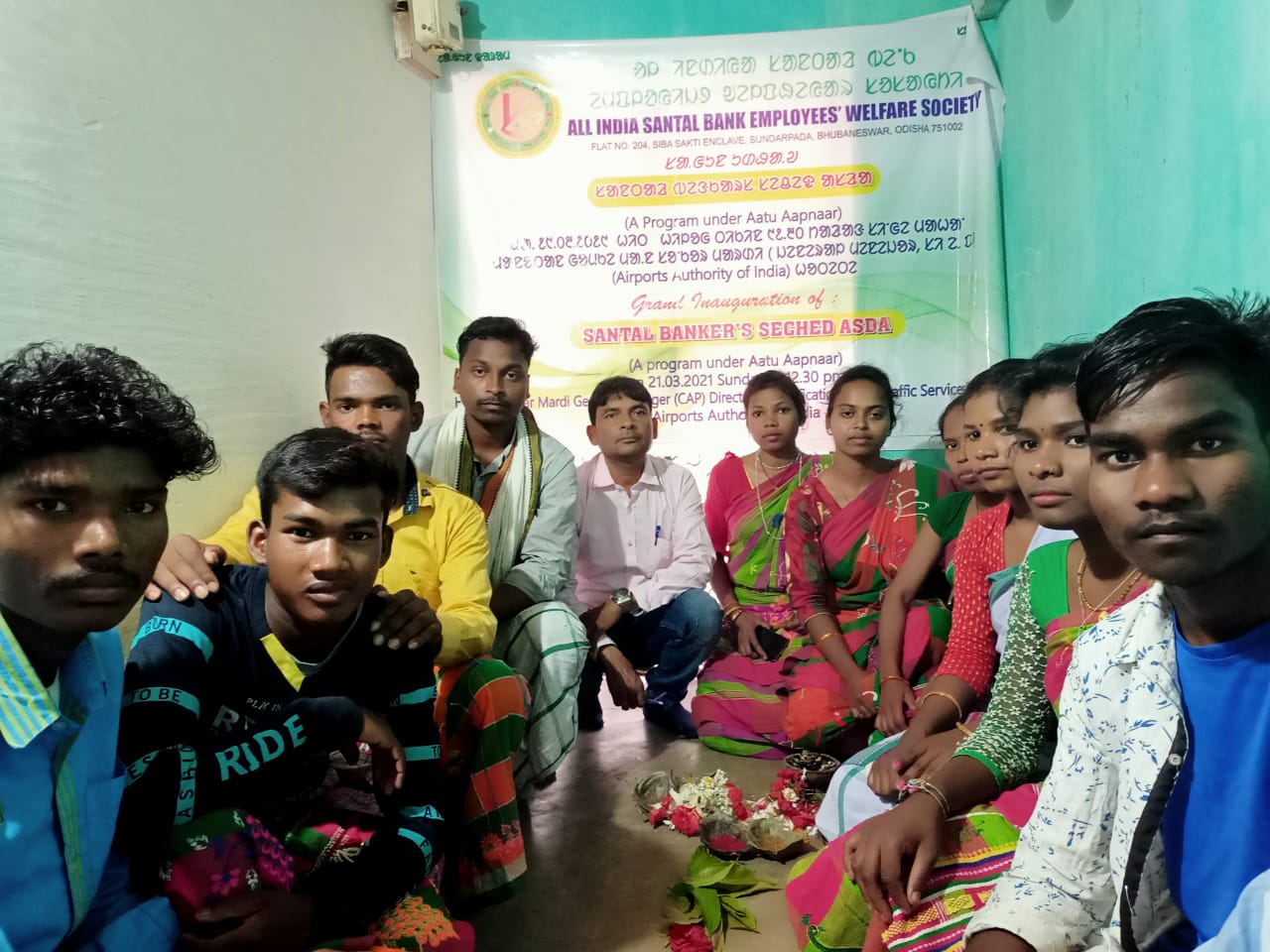 Grand Inauguration of "Santal Banker's Seched Asda" on 21.03.2021